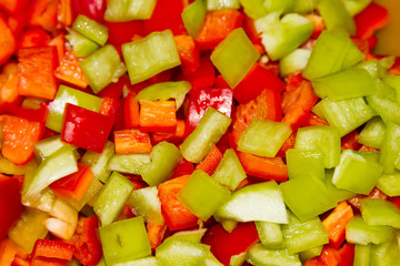 bell pepper sliced