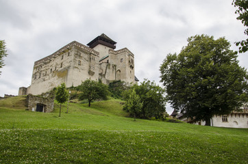 Fototapeta na wymiar Slovakia castle, Trencin