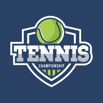 Sport Tennis Logo. American style.