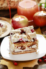 Layer cherry cake