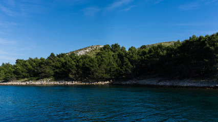 The Adriatic sea view. beautiful image