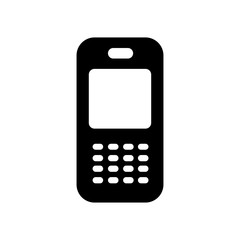 Phone icon, vector illustration isolated on background