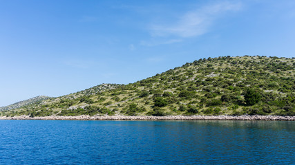 Naklejka premium The Adriatic sea view. beautiful image