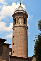 A ancient tower in Ravenna, Italy