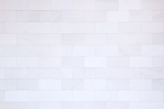 White marble wall background.