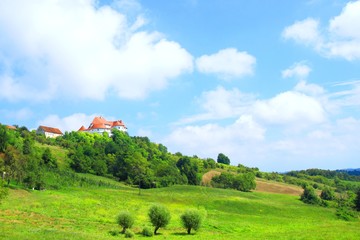 Castle on the hill (Veliki Tabor in Croatia)