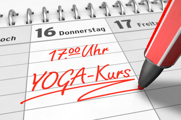 Termin YOGA-Kurs