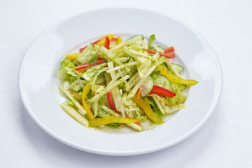 salad on the table