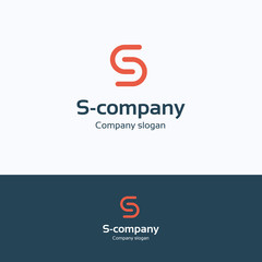 S company logo