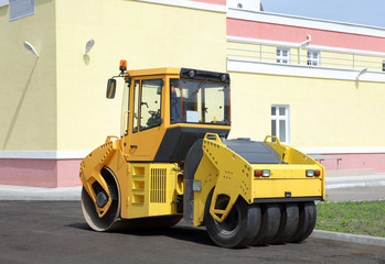 Road construction machinery
