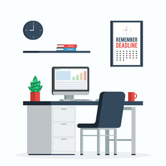 Workplace deadline concept