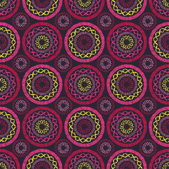 Ethnic boho seamless pattern. Print. Repeating background. Cloth design, wallpaper.