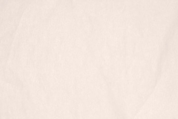 Recycled crumpled light brown paper texture or paper background for design with copy space for text or image.