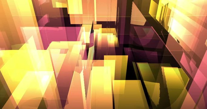 Digital Particle Animation of floating Sheets