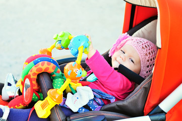 baby in stroller