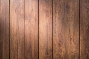 Obraz premium Wood texture pattern or wood background for interior or exterior design with copy space for text or image. Dark edged.