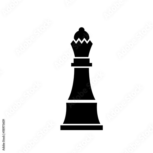 "Chess Queen Icon" Stock image and royalty-free vector files on Fotolia.com - Pic 118975609