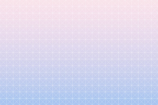 Geometric patterns. Rose Quartz and Serenity gradient colors geometric abstract background. Seamless geometric pattern triangle and square shapes with white line.