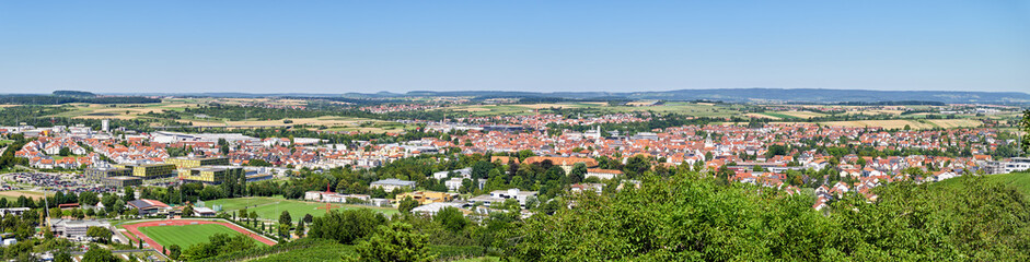 Fototapeta na wymiar Winnenden Panorama