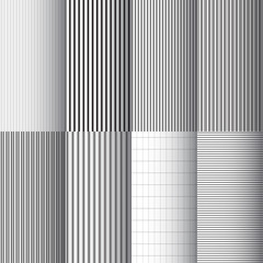 Black Stripes Seamless pattern; editable background color.