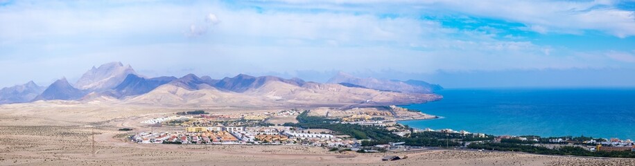 Fototapeta premium Panorama of Fuerteventura. Canaria