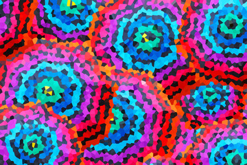 Colorful crystalize texture.