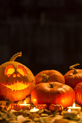 Obraz premium Smile of a Jack-o-lantern