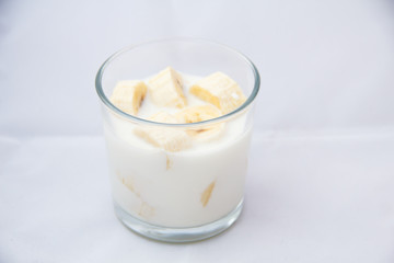 Tasty breakfast. Fruit dessert.