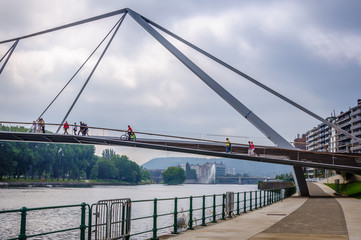 Obraz premium Quais de la Meuse à Liège