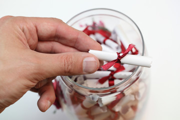 red ribbon