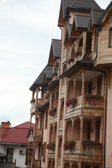 wooden house