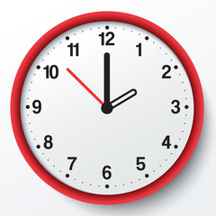 Clock Dial : Vector Illustration