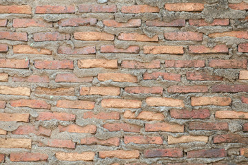 Old brick wall / Abstract texture background of old brick wall.