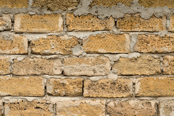 Brick texture with scratches and cracks