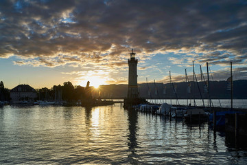 	Postkarte von Lindau