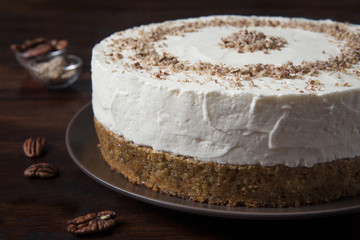 Carrot cake cheesecake