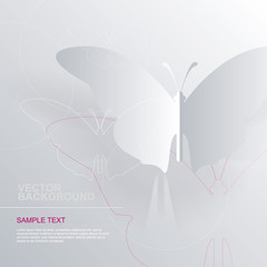     Papercut Butterfly Design 