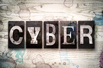 Cyber Concept Metal Letterpress Type
