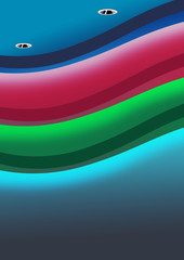 Unique Ceiling Using Color Changing LED Lighting