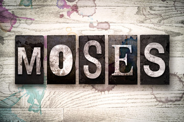 Moses Concept Metal Letterpress Type