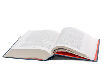 The opened book 