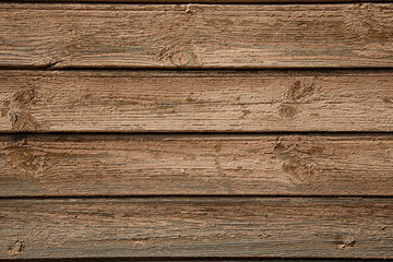 Obraz premium Old wooden plank brown background