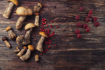 mushrooms from Russian forest