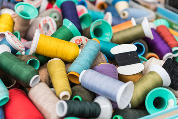 colorful of threads backgrounds