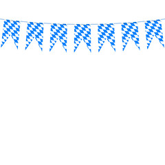 Obraz premium Oktoberfest bunting festoon