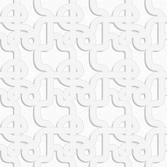 Modern Geometric Vector seamless pattern Linear texture ornament