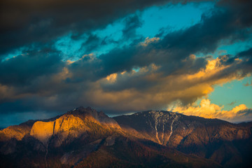 Castle Rock Spire at Sunset