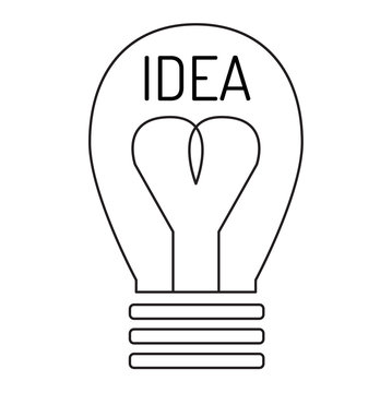 Drawing idea light bulb concept creative design. Vector Idea lamp innovation electric creativity inspiration concept. Bright idea lamp icon symbol solution lightbulb. Creative idea concept
