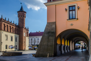 The old town center