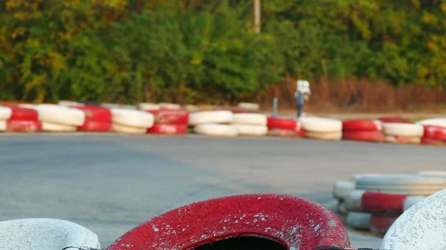 Videos of Go Karts racing around a track...Shot in 4K on the Lumix FZ1000.